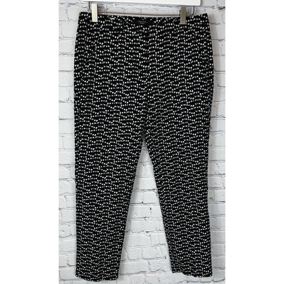 WEEKEND MAX MARA Womens' Black Bonjour/Bonsoir Dress Pants Trousers Size 6 - Picture 1 of 6